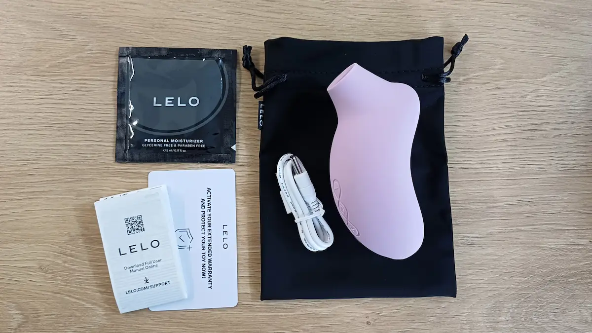 Contenu de la boîte du Lelo Sona 3 Cruise