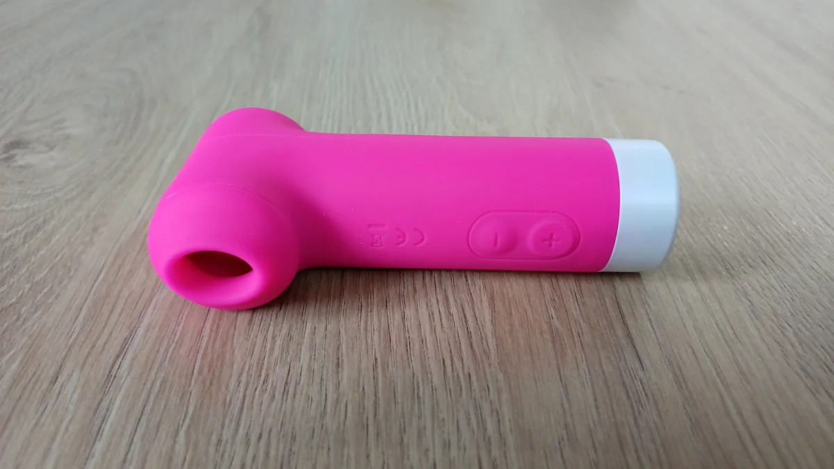 Face avant du Lovense Fizz avec les boutons plus et moins