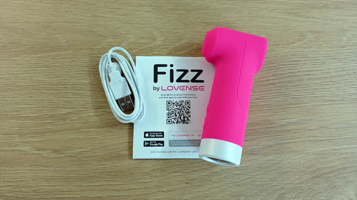 Contenu de la boîte du Lovense Fizz