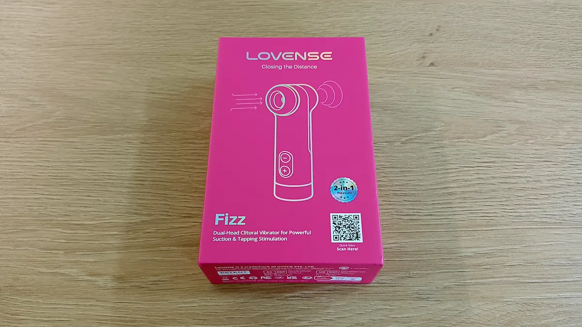 Emballage du Lovense Fizz
