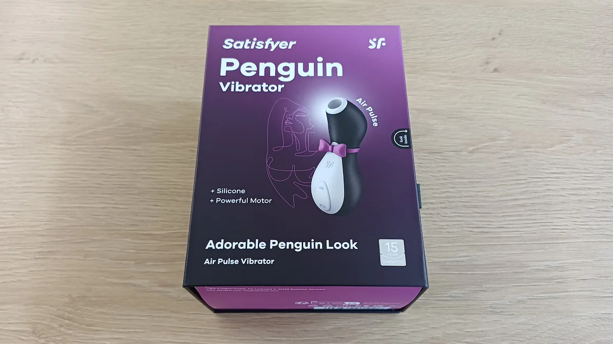 Emballage du Satisfyer Penguin