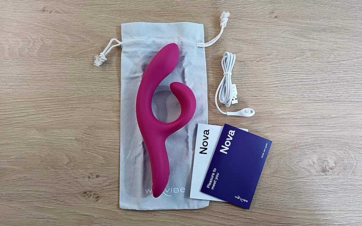 Contenu de la boîte du We-Vibe Nova 2